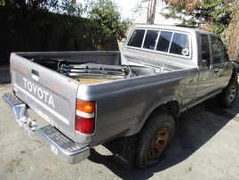 1993 TOYOTA TRUCK GRAY XTRA CAB 3.0L MT 4WD Z15076
